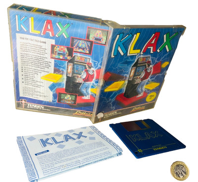 Videospiel Klax Originalverpackt Atari ST Vintage ra