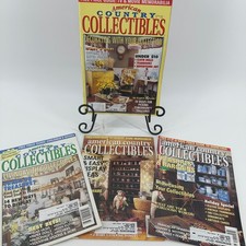 Vintage American Country Collectibles Magazine 1997 Full Year Lot 4 Issues 90s