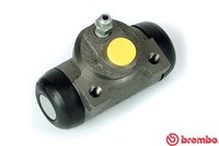 Brembo Radbremszylinder A 12 275 FüR Punto Lancia Fiat Doblo Y10 Gusseisen Van
