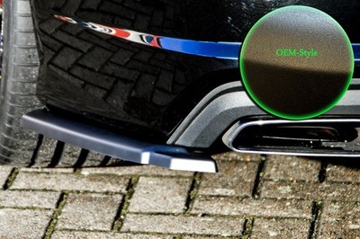 Heckansatz Spoilerecken Seitenteile aus ABS für Audi A7 C7 4G Facelift OEM Optik