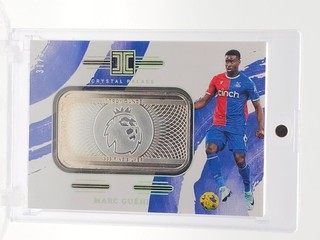 Marc Guéhi 2023-24 Impeccable Silver Bar 1 Troy Ounce .999 Fine Patch /37 Q8169