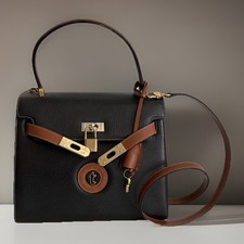 a.testoni Borsa a Mano 2 Vie Pelle Marrone Formale 0901