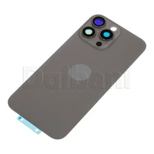 OEM For Apple iPhone 16 Pro Max Back Glass Cover Replacement Battery Cover Gray