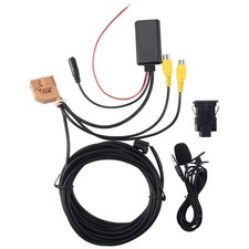 12V MMI 2G Car Bluetooth AUX Cable Adapter Music Audio Mic for A6 A87351