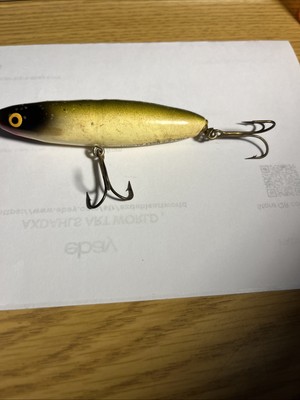 Ugly Albert, Phillips, RARE, 2 Treble Hooks,wood, 1 , Item ,Black, Grey, Red.