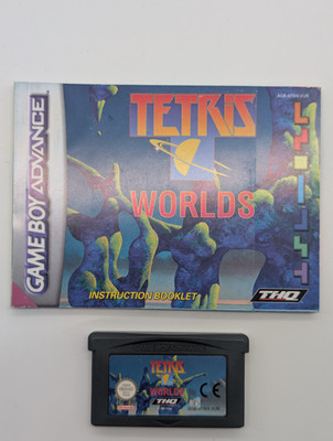 Tetris Worlds Game Boy Advance GBA Sehr Gut Modul mit Anleitung