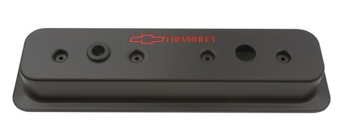 Proform 141-131 SBC Blk Crinkle Die Cast Center Bolt Valve Cover