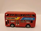 Vintage LESNEY England Matchbox Red Double Decker London Bus C-1981