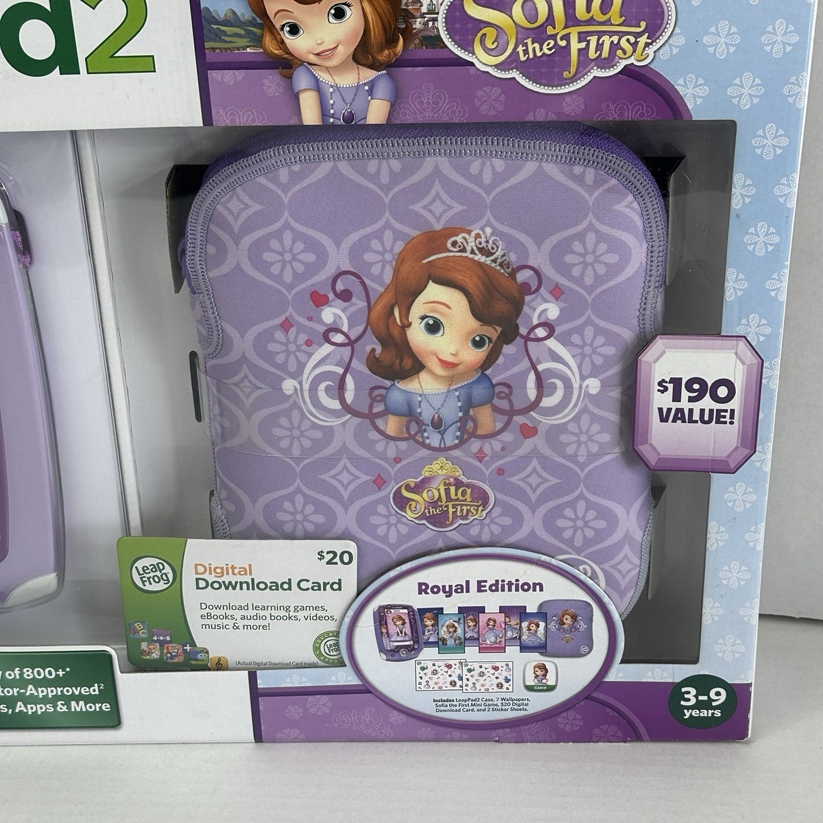 LeapFrog LeapPad2 Disney Sofia the First Royal Edition Tablet w