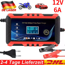 Auto Intelligentes Batterieladeger&auml;t Impuls Reparatur Erhaltungsladeger&auml;t 12V 6A