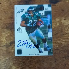 Duce Staley 1999 Upper Deck SP Signature Edition