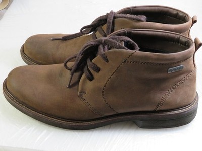 ECCO turn gtx chukka Men's leather anti slip boots 44-10-10.5  $175