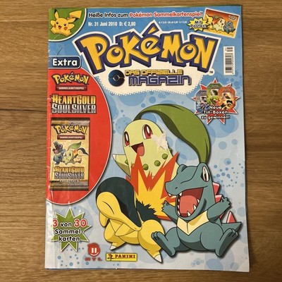 Pokémon Das offizielle Magazin Nr. 31 / Juli 2010 von Panini mit Poster