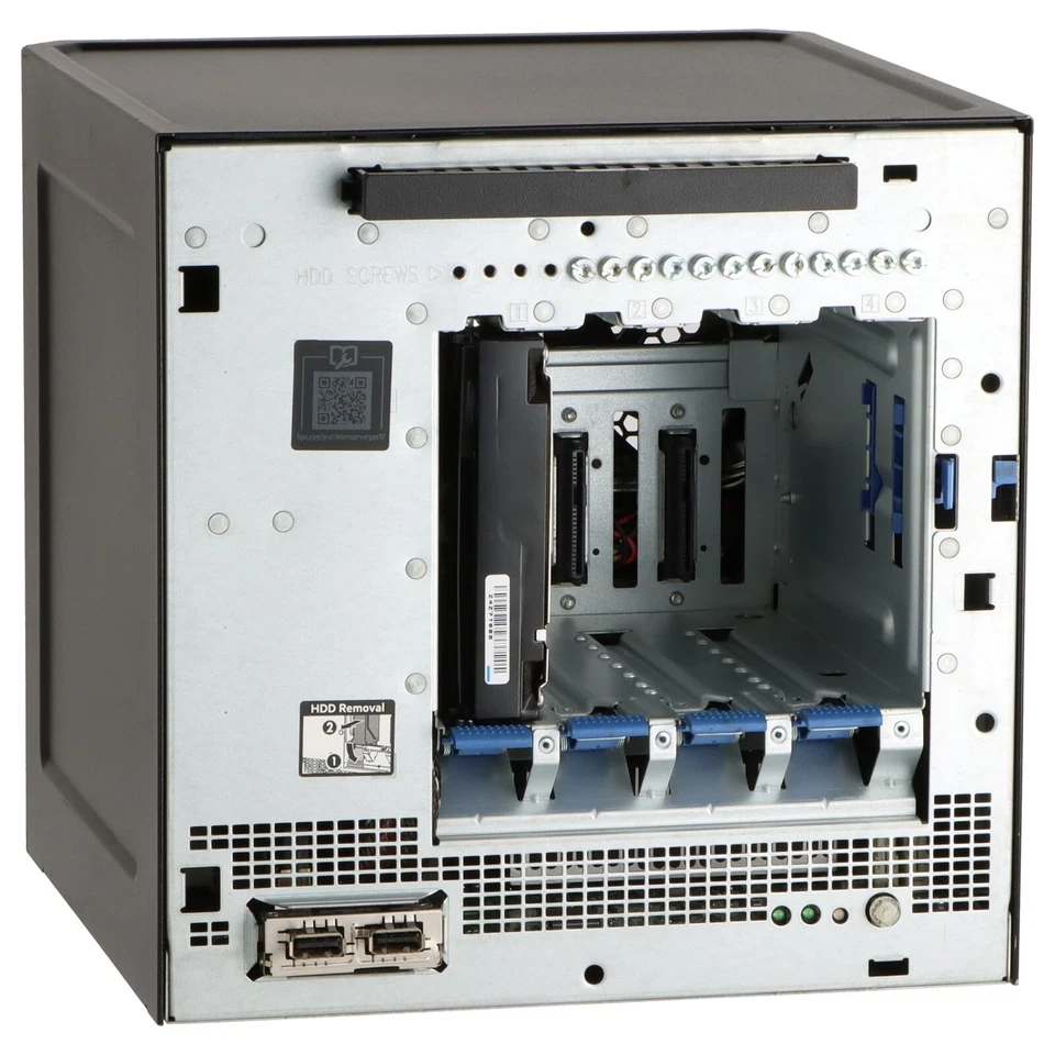 HP ProLiant MicroServer Gen10 DC Opteron X3216 1,6GHz 8GB 1TB - Bild 2 von 4