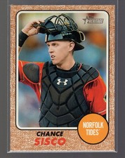 2017 Topps Heritage Minor League Edition - Chance Sisco #128 (RC)