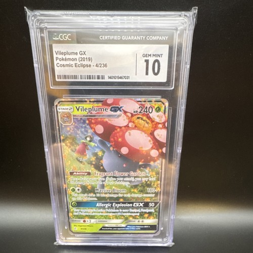 Vileplume-GX graded CGC 10 for sale on eBay