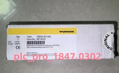 1PCS New TURCK TBEN-S2-4AI Ethernet Gateway Module  Fast delivery