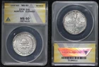 1936 Norfolk VA Tercentenary Commemorative Half Dollar ANACS MS-60 Cleaned 6VS3
