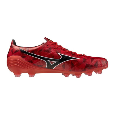 Mizuno Alpha II JAPAN P1GA256060 Ruby Red x Black Soccer Footbal