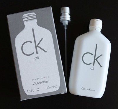 Parfum Flakon leer -- Calvin Klein CK all EDT -- Sprühflasche 50 ml -- original