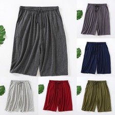Shorts Pajamas Shorts Modal Plus Size Regular Sleep Shorts For Men Comfy