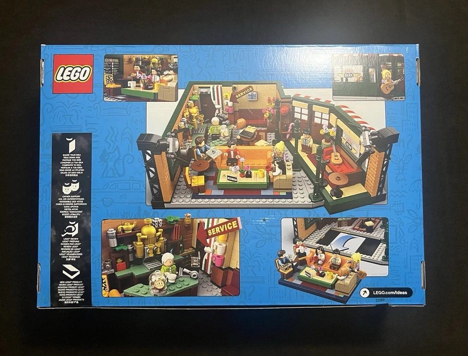 DAMAGED BOX LEGO Ideas Friends Central Perk 21319 TV Show Retired - Image 2 of 4