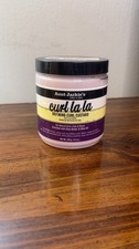 Aunt Jackies Curl La La Defining Curl Custard for Natural Curls Coils Waves 15oz