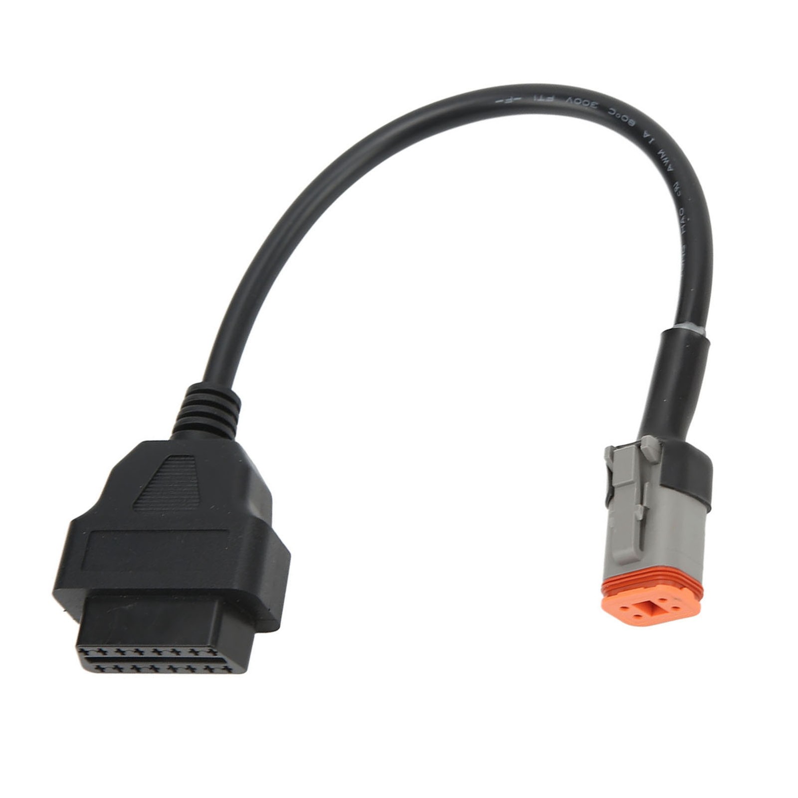 Motorcycle 4Pin To 16Pin OBD2 Diagnostic Cable Code Reader Convertor Scanner Ada