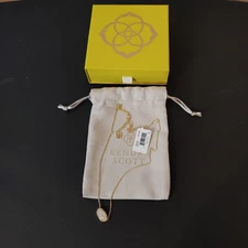 Kendra Scott Mother Of Pearl Necklace New