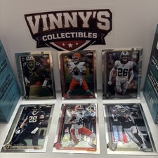 2025 Topps Chrome Rookie 6 Card Lot