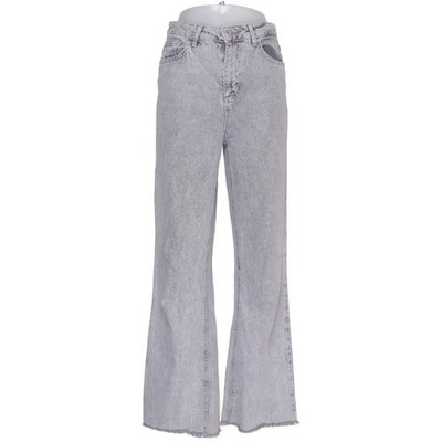 DeFacto, Jeans, Größe: 34, Grau, Baumwolle/Elasthan, Sonstiges, Denim #dHo