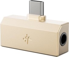 FiiO/Snowsky Tiny DAC Headphone Amp,PEQ,DSD256,PCM, 3.5mm 4.4mm  Tiny B, Gold 