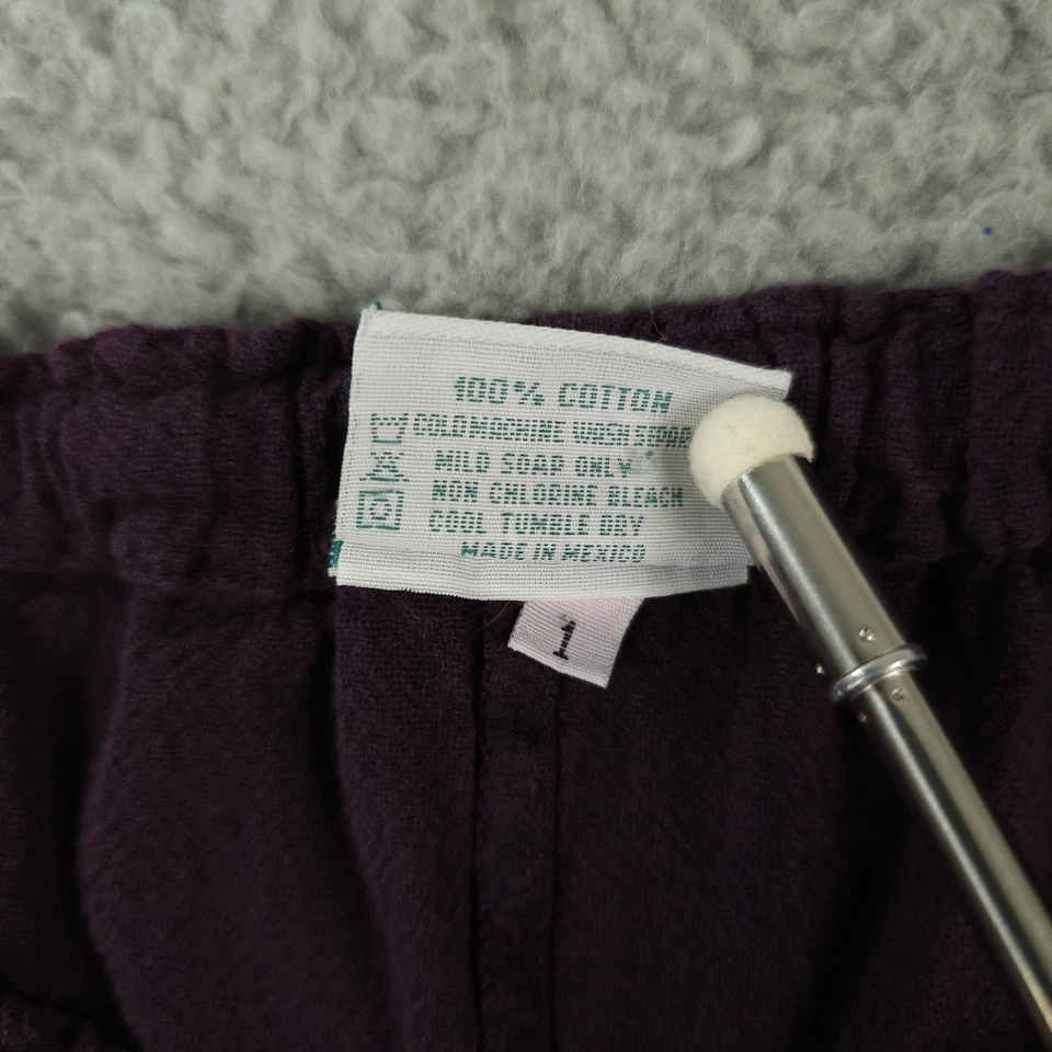 Oh My Gauze! Shorts Women 1 US S M Purple Pull On Dolphin Casual Cotton Beach 5" - Image 4 of 4