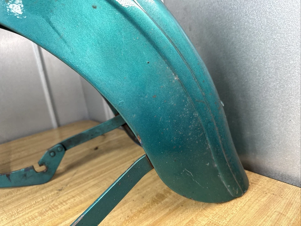 Harley-Davidson Knucklehead UL 1938-40 Not OEM Narrow Brace Squashed Bird Fender - Image 4 of 4