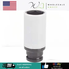 Sunex 284912 Extra Thin Wall Wheel Protector Impact Socket 1/2-Inch Drive