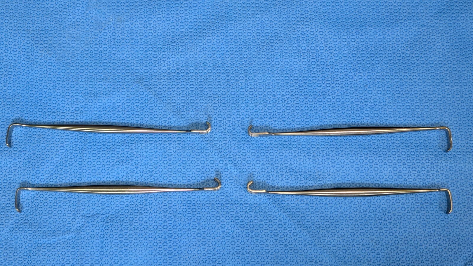 2x Jarit 190-112 Codman 50-4261 Double-Ended Senn Miller Retractors ENT tissue