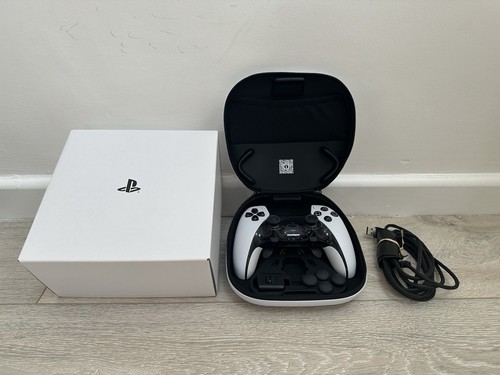 Manette sans fil Sony PlayStation 5 DualSense Edge blanche - Photo 2/6