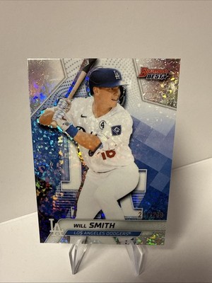Will Smith 2025 Bowman s Best Mini Diamond Retractor /299 Los Angeles Dodgers