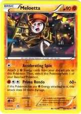 Pokémon Meloetta BKT-85 Holo Rare Deutsch Good
