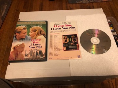 I Love You, I Love You Not (DVD, 1996) Claire Danes, Jude Law, LIKE NEW w/Insert