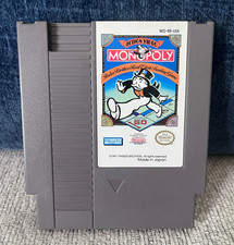 Monopoly (Nintendo Entertainment System, 1991) Tested and Working!