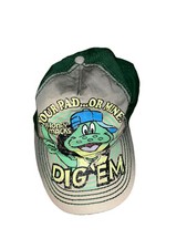 New Honey Smacks Cereal Dig em The Frog Green Snapback Graphic Hat