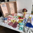 Vintage Barbie Skipper Doll Clothing Lot Trunk Accessories Mattell
