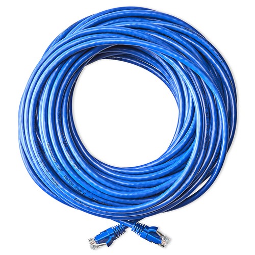 NavePoint Cat5e UTP Ethernet Network Patch Cable UL Listed, 50 FT Blue - 第 3/4 張圖片