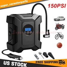 Tire Inflator Car Air Pump Compressor Electric Portable Auto 12V Volt 150 PSI