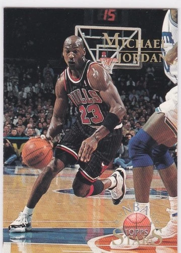 MICHAEL JORDAN 1996 Topps Stars Basketball NBA Card CHICAGO BULLS $$