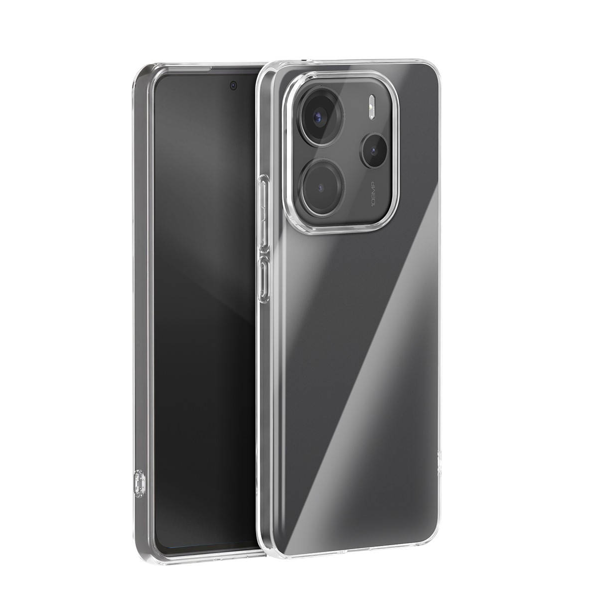 Coque Xiaomi Redmi Note 14 flexible avec protection antichoc anti-jaunissement
