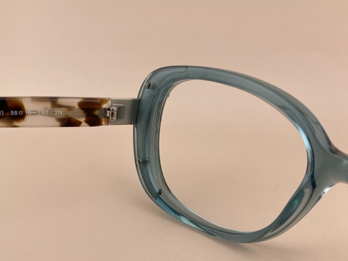 COACH HC 8172 5370D0 CRYSTAL TEAL SNOW LEOPARD TORT‎ 56-16-140 FRAMES ONLY COACH HC 8172 CRYS TEAL/SNOW LEOPARD TORT EYEGLASSES FRAMES  main image 2