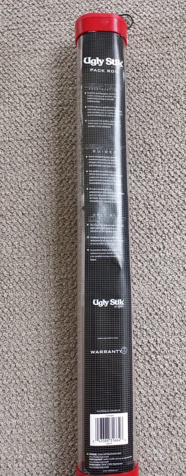 Shakespeare Ugly Stik Pack Rod GX2 6' 6" Medium 4-Pc Spinning USSP664M 1286736 - Image 2 of 4