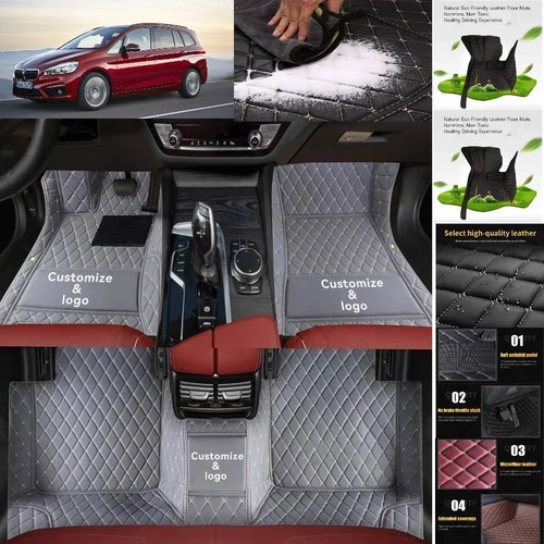 For Mitsubishi Car Floor Mats Waterproof Carpets Luxury Easy Clean Personalized - Bild 18 von 35